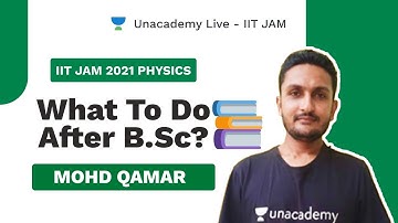 What to Do After B.Sc? | Live with Mohd. Qamar | Unacademy Live