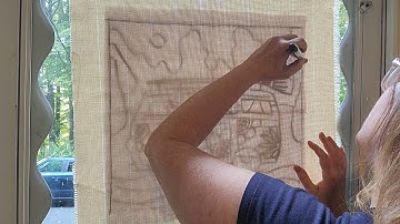 Plak het haakpatroon op de achterkant met behulp van uw thuisprinter en zonlicht!