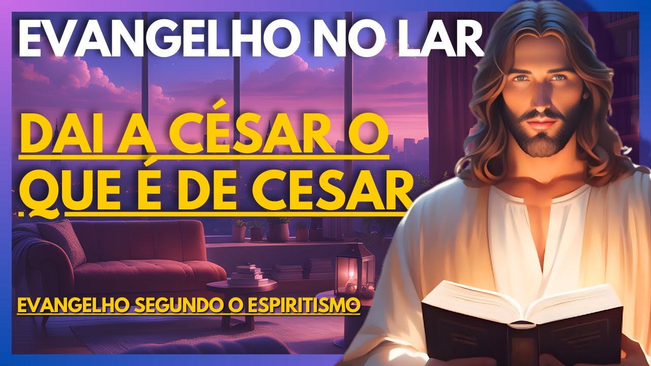 Cesar O Rka DAI A CÉSAR O QUE É DE CESAR | Evangelho no Lar Virtual - YouTube