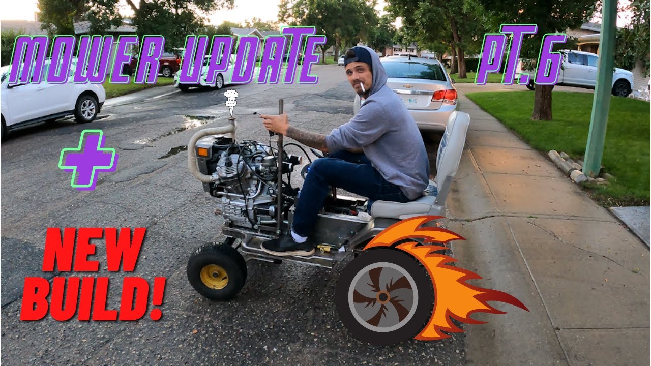 Racing Mower update + NEW PROJECT!