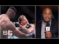 Daniel Cormier reacts to Francis Ngannou's KO of Stipe Miocic at UFC 260 | SportsCenter