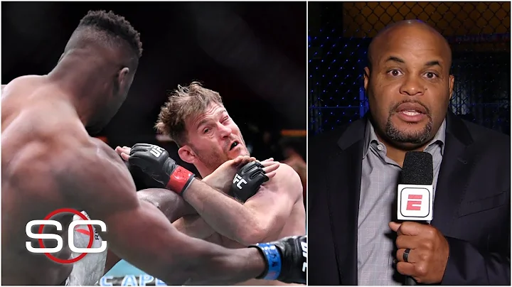 Daniel Cormier reacts to Francis Ngannou's KO of S...