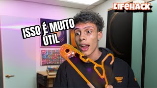 TESTANDO LIFEHACKS MAIS ÚTEIS DO MUNDO! *deu bom?