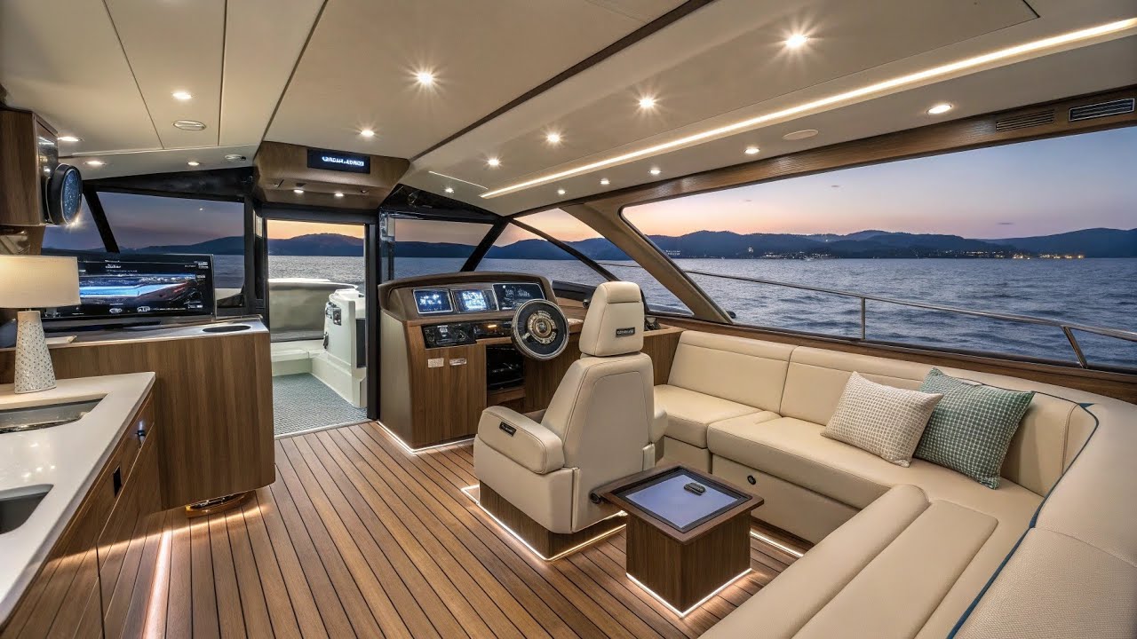 현대중공업 40피트 크루즈 보트 리뷰 ㅣ 럭셔리 요트의 모든 것