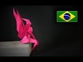 Origami: Fada - Instruções em português PT BR