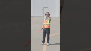 Marshalling with a #hondajet | #aviation #aviationlovers
