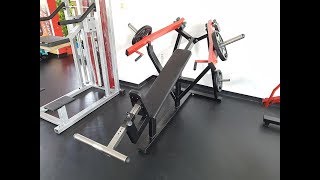 Incline Chest Press Machine Plate Loaded  - Stroj na precvičenie prsných svalov v ľahu