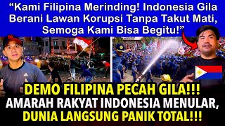 THE PHILIPPINE PEOPLE ARE GOING CRAZY‼️ M4UT DEMO BREAKS OUT, INDONESIAN SPIRIT MAKES THE WORLD'S...