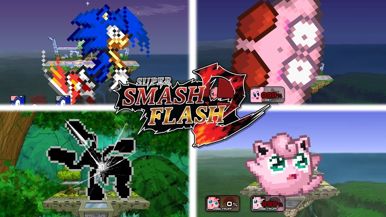 Evolution of Screen KO's | Super Smash Flash 2