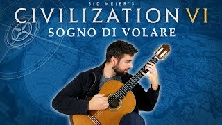 CIVILIZATION VI: Sogno di Volare - Classical Guitar Cover (BeyondTheGuitar) chords