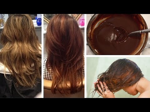 İki Malzeme İle Evde Doğal Olarak Saç Nasıl Boyanır (Kür) ? -  Doğal Saç Rengi %100 Güzellik Bakım