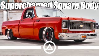 Garage Built 600WHP Square Body Chevy Truck Grips & RIPS!