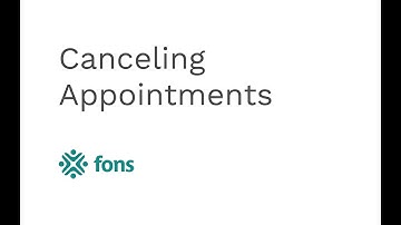 Canceling Appointments