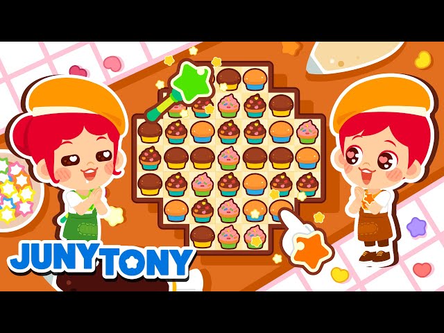 Baking Song | Let’s Make Cupcakes! 🧁🍫 | Playtime Songs | Funny Kids Song | JunyTony class=