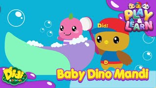 Baby Dino Mandi | Buku Cerita Didi | Didi & Friends Indonesia