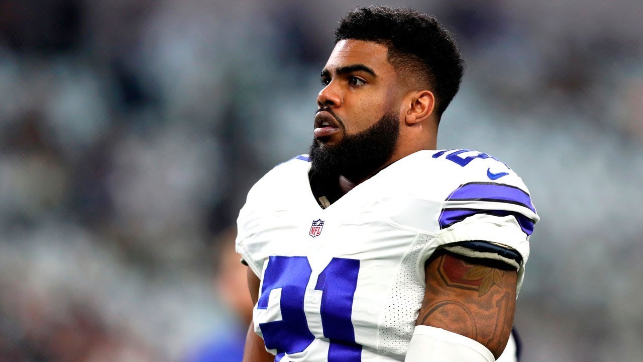 Cowboys' Ezekiel Elliott Suspended 6 Games on Domestic Violence Allegations