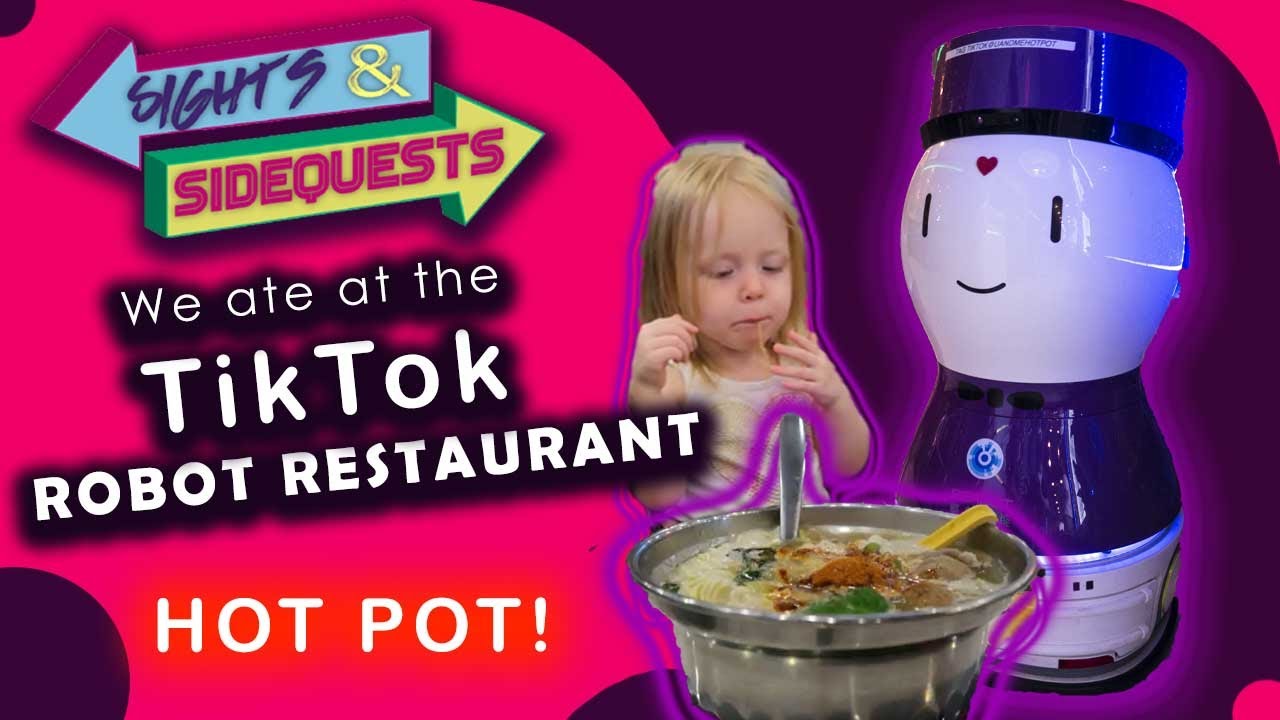 Orlando's Robot Restaurant U and ME Hot Pot Peanut the Robot! YouTube