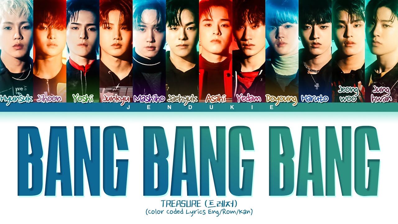 ばんばんページ TREASURE BANG BANG BANG (Japanese Ver.) (Cover) (Color Coded