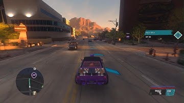 Saints Row vehicle delivery and ejection