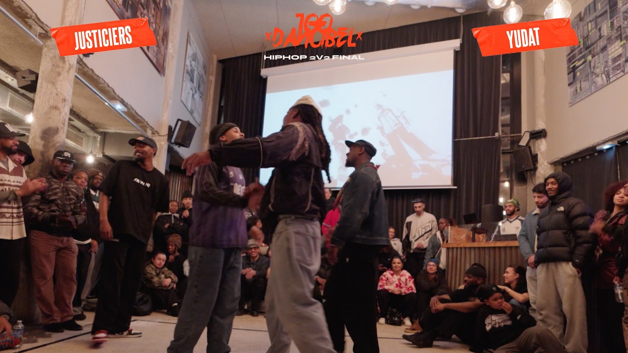 JUSTICIERS (RUBIX & JUNIOR) VS YUDAT (KUTY & SAM) - 100 danciBel 2026 PARIS QUAL - FINAL HIPHOP 2V2