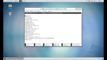 Configuración de Tarjeta de Red CentOS