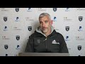 Interim Head Coach Covelo speaks to media after Open Cup Victory over Seattle