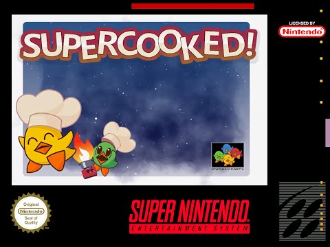 Supercooked! [SNES Homebrew] (A Wonderful Wholesome Homebrew For All Ages!)