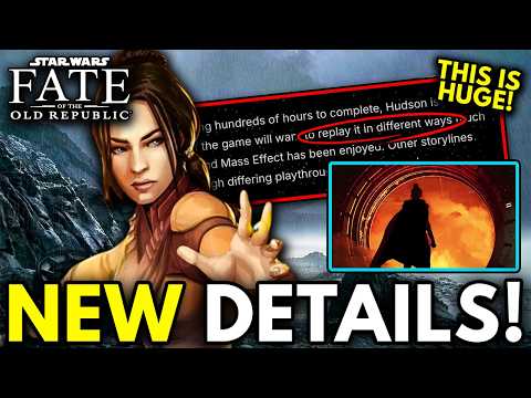 Star Wars: Fate of the Old Republic NEW Gameplay Details REVEALED! | News Update