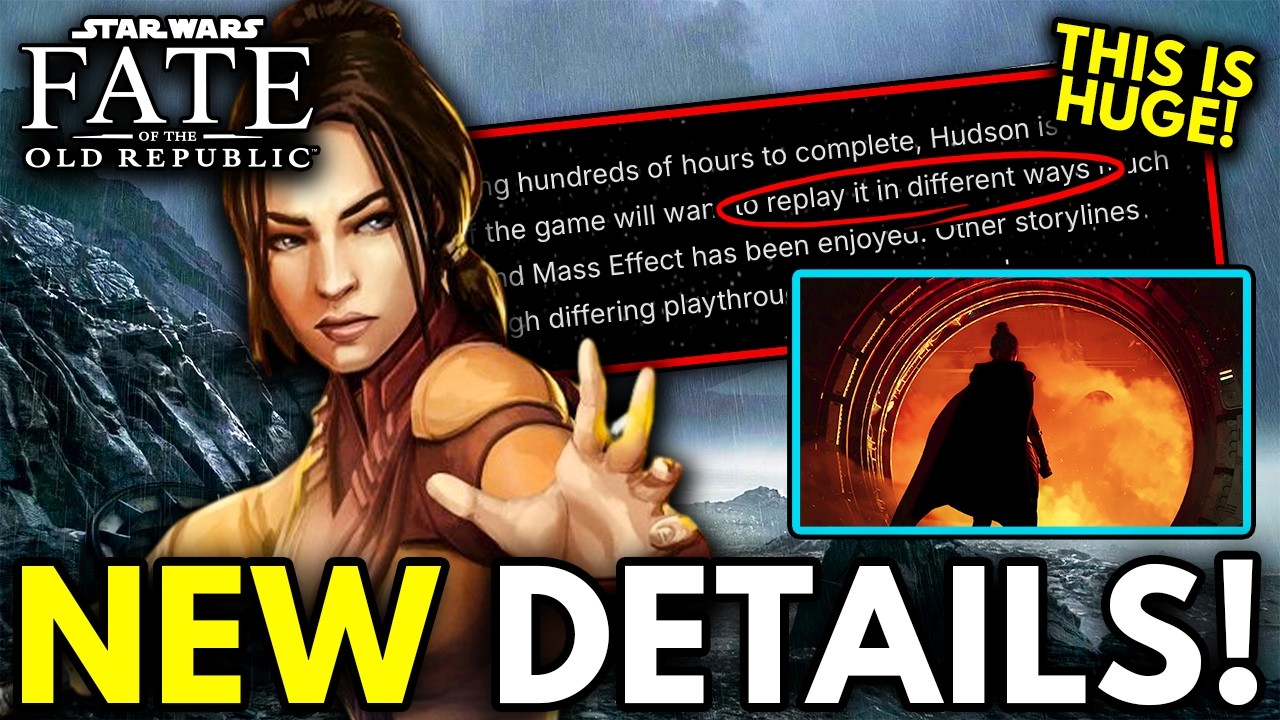 Star Wars: Fate of the Old Republic NEW Gameplay Details REVEALED! | News Update