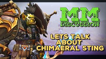 9.1 MM Hunter - Chimaeral Sting PvP Talent Initial Thoughts and Applications