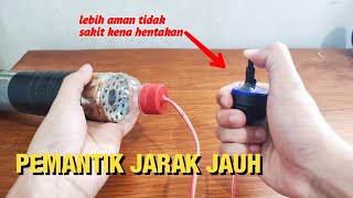 Cara buat pemantik jarak jauh meriam spirtus lebih aman