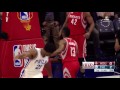 Joel Embiid Dunk on Nene! | Rockets vs 76ers | January 27, 2017