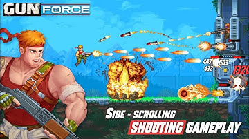 Gun Force: Action Shooting Gameplay Walkthrough (Android/IOS/APK) Part 1
