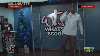 Spanner Banner performing on IRIE FM for What's the Scoop (rebroadcast)