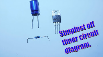simplest off delay timer