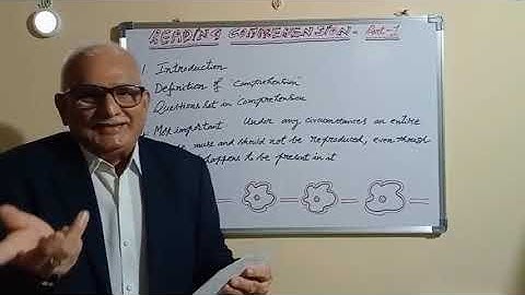 Agromet - Reading Comprehension -   Part 1