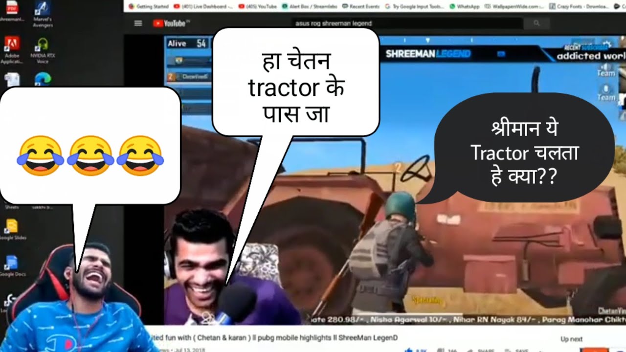 Shreeman Legend Watching His Old Videos On Live Stream | Funny Moments😆😂 | Pubg Mobile