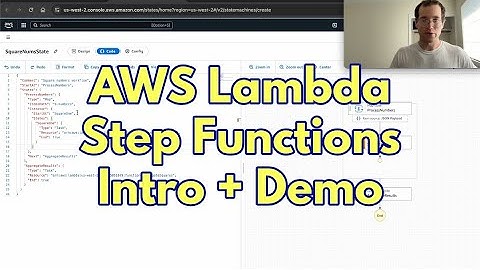 AWS Step Functions Tutorial | Lambda Map State Example (Square Numbers in Parallel)