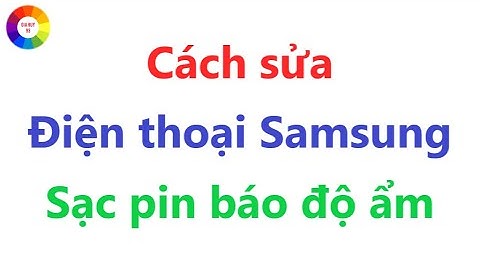 Lỗi điện thoại tự tắt nguồn do bị ướt