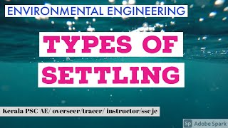 TYPES OF SETTLING- environmental engineering