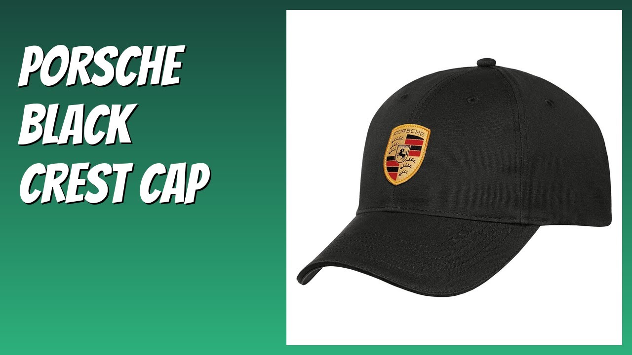 REVIEW (2025): Porsche Black Crest Cap. Features.