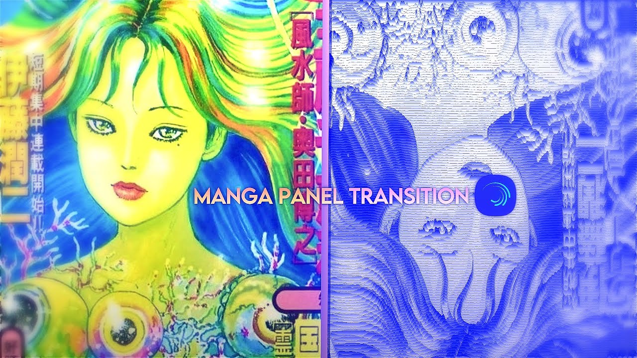 Manga panels slide transition| Alight motion - YouTube