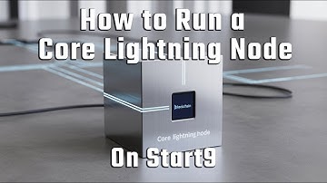 how to set up a Core Lightning node on Start9