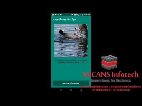Image Recognition Application using Edge Computing Android Project