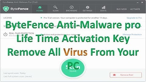 how to activate bytefence pro 100% work//ByteFence  Pro Download Or Install and Lifetime Use 2020