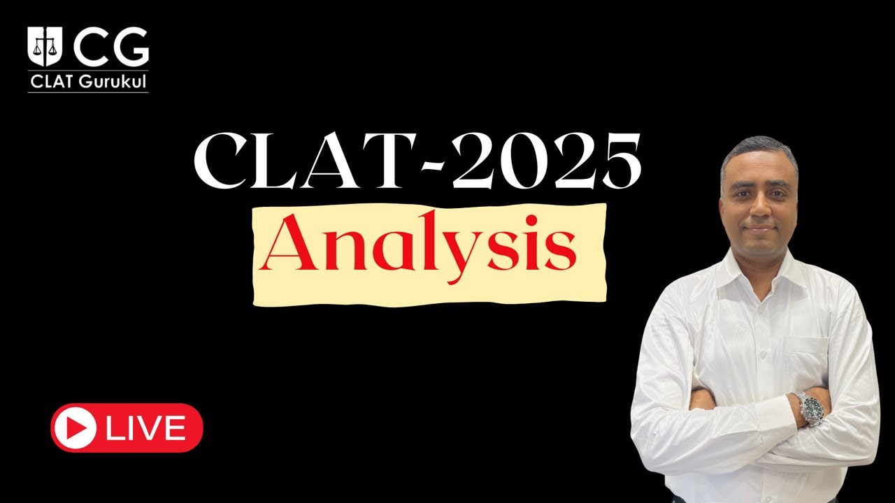 CLAT 2025: Predictions, Analysis & What You NEED To Know - YouTube