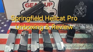 Springfield Hellcat Pro (Gear Up Package) Unboxing and Review