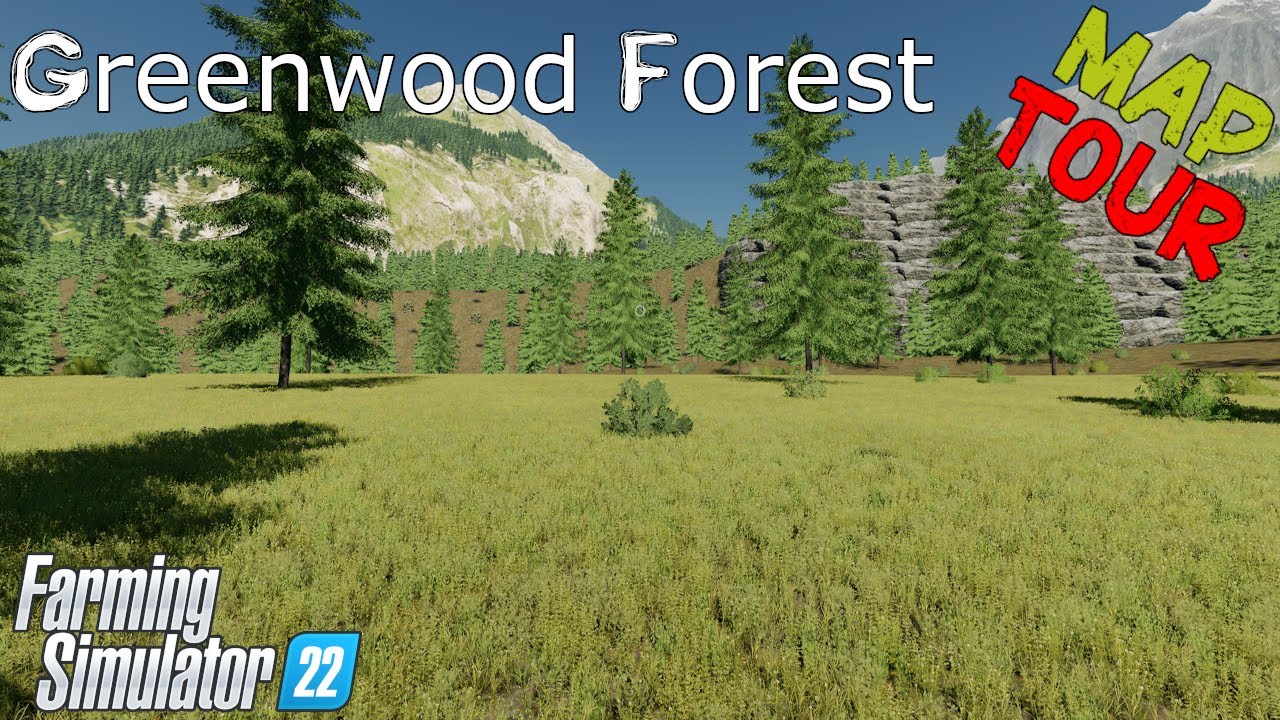Map Tour | Greenwood Forest | Farming Simulator 22