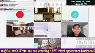 Initial appearance Maricopa County Superior Court ARIZONA 05/17/2026 PM Stream