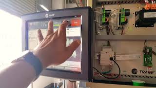 Trane Centrifugal chiller - Starting up 60s